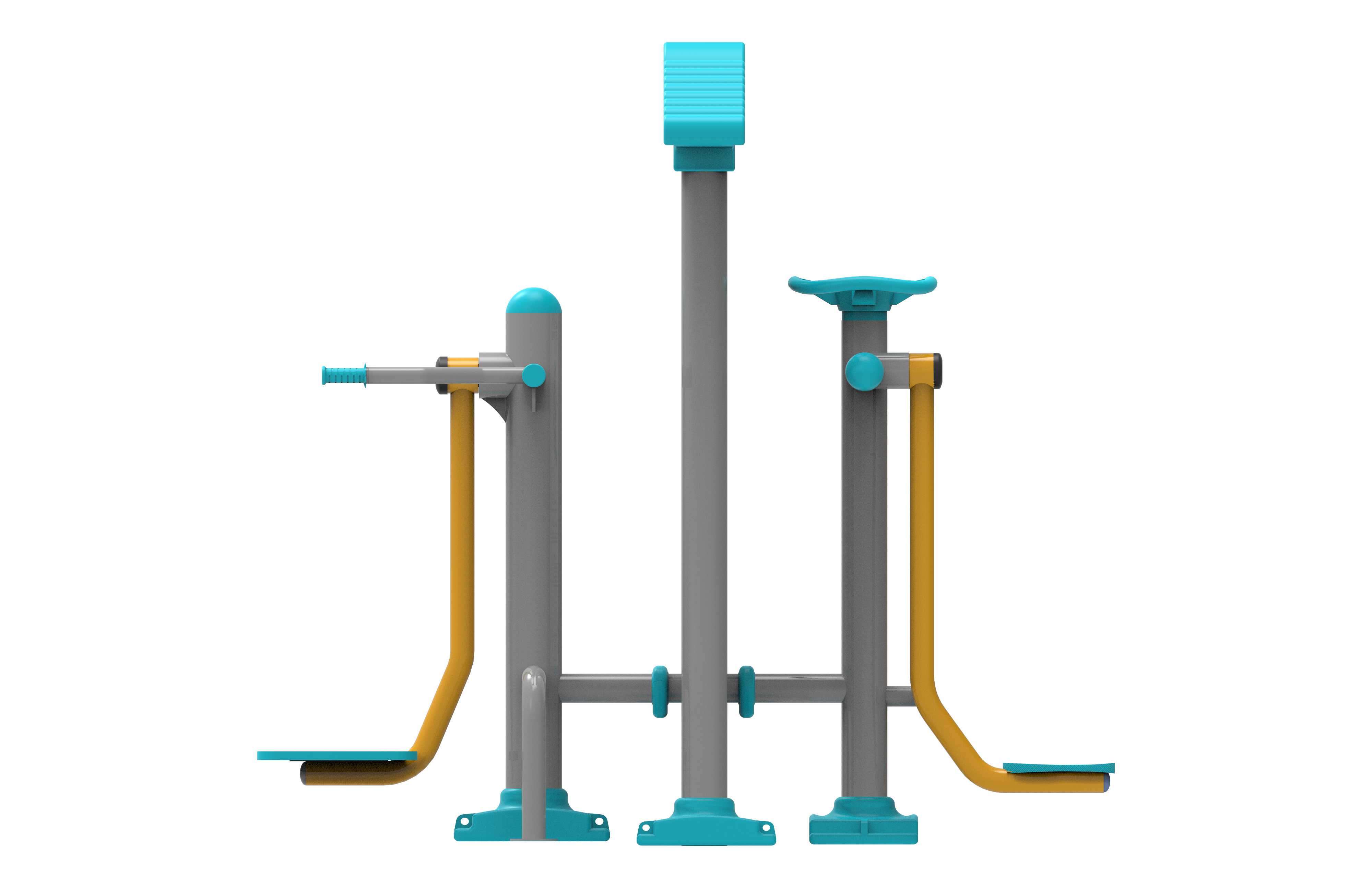 Bacak Acma Yan Salinim Aleti PF-202 | Dış Mekan Spor Aletleri | Erse Kent Mobilyaları